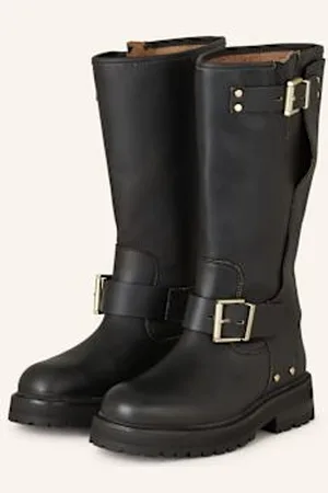 AllSaints Botki Motocyklowe Tay schwarz
