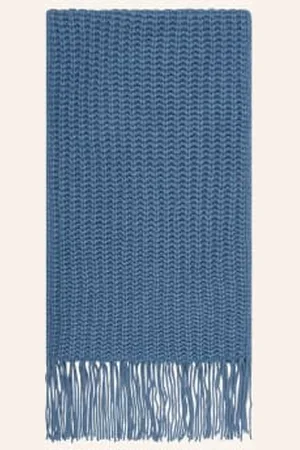 Mrs & HUGS Kaszmirowy Szal blau