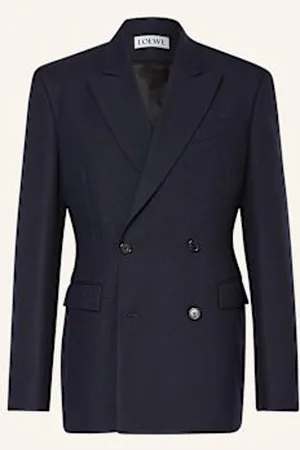 Loewe Marynarka Extra Slim Fit blau