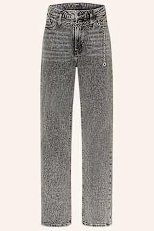 Maje Jeansy Straight grau