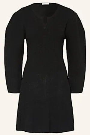 By Malene Birger Sukienka Z Dzianiny Francesa schwarz