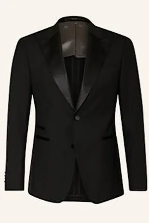 Windsor Marynarka Garniturowa Toni Extra Slim Fit schwarz