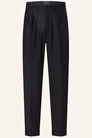 Boglioli Chinosy Slim Fit blau