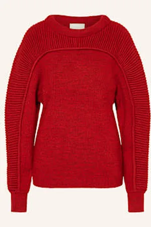 Isabel Marant Sweter Hoby rot