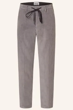 Drykorn Chinosy Ze Sztruksu Deger Slim Fit grau