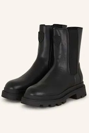 Blauer Botki Chelsea Kimmel schwarz
