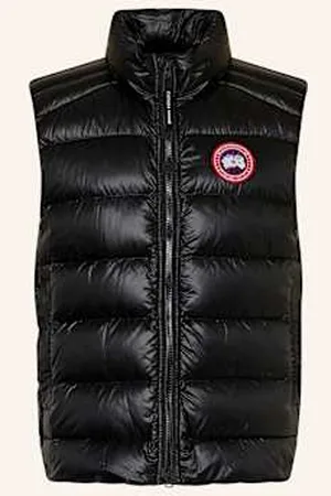 Canada Goose Kamizelka Puchowa Crofton schwarz