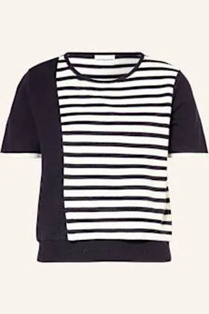 Claudie Pierlot Dzianinowa Koszulka blau