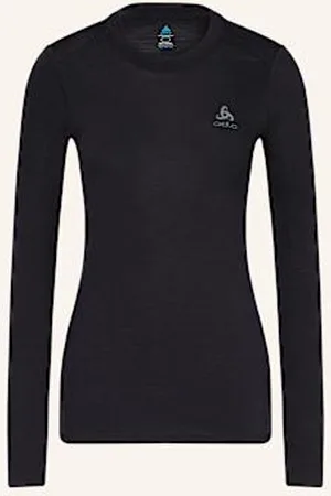 Odlo Koszulka Funkcyjna Merino 160 Z Wełny Merino schwarz