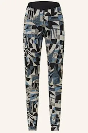 Odlo Legginsy Merino Heritage Z Wełny Merino blau
