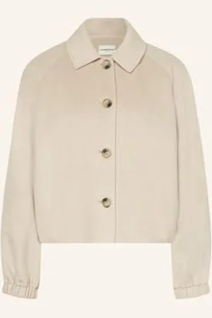 Claudie Pierlot Żakiet Pudełkowy beige