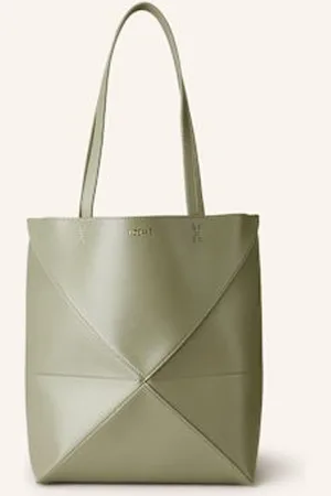 Loewe Torba Shopper Puzzle Fold gruen