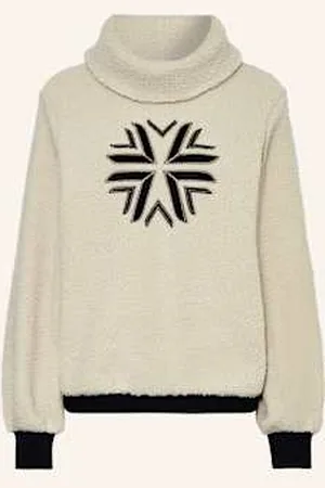 Luhta Midlayer Iinatti Z Pluszowego Materiału weiss