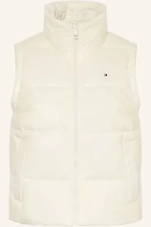 Tommy Hilfiger Kamizelka Puchowa Dwustronna Z Pluszowym Materiałem weiss