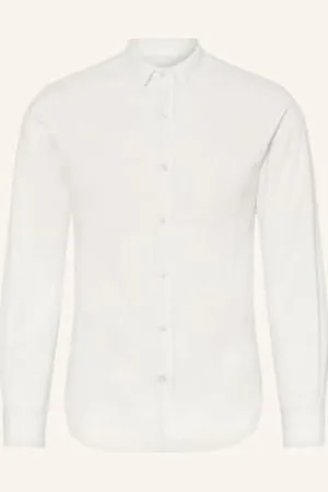 OFFICINE GENERALE Koszula Sztruksowa Lipp Slim Fit weiss