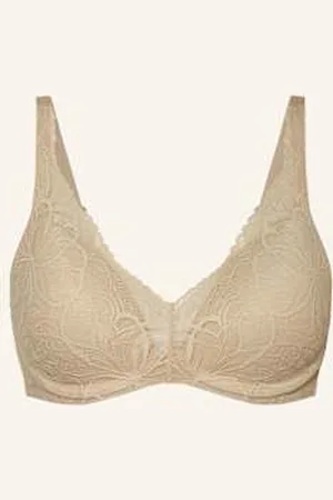 Triumph Biustonosz Z Fiszbinami Body Make-Up Illusion Lace beige