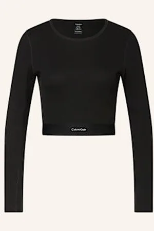 Calvin Klein Koszulka Rekreacyjna schwarz