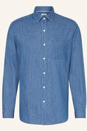 PAUL Koszula Jeansowa Comfort Fit blau