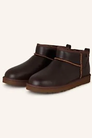 UGG Botki Classic Ultra Mini braun