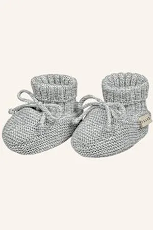 Falke Skarpety Knitted Bootsock grau