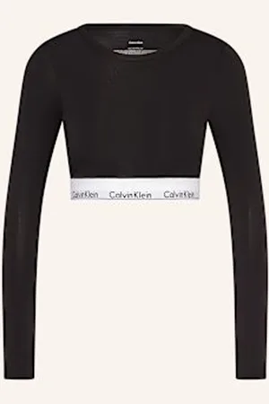 Calvin Klein Krótka Koszulka Modern Cotton schwarz