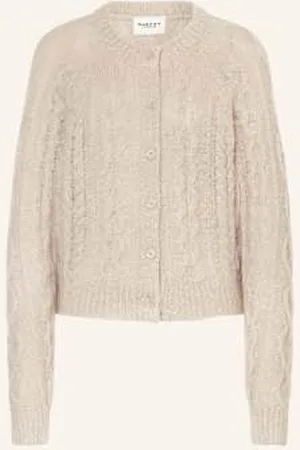 Marant Etoile Kardigan Ery Z Dodatkiem Moheru beige
