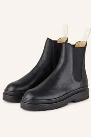Jacquemus Botki Chelsea Les Bottines Pavane schwarz