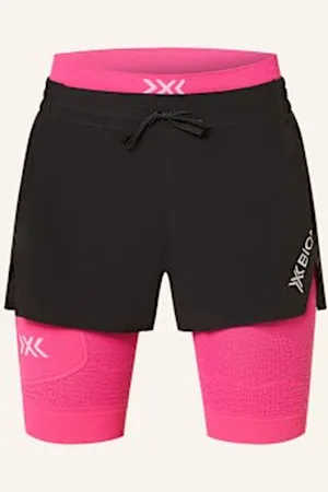 X Bionic Szorty Do Biegania 2 W 1 Effektor schwarz