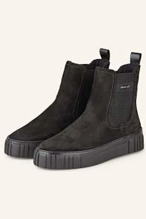 GANT Botki Chelsea schwarz