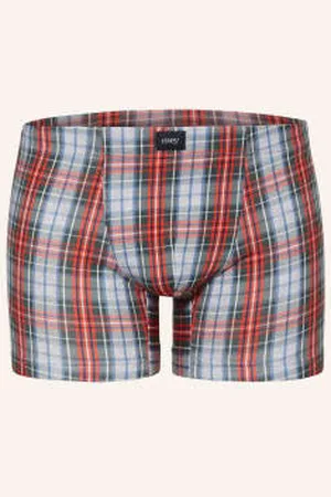 Mey Bokserki Z Serii Checkered Pattern grau