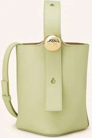 Loewe Torebka Pebble Bucket Mini gruen