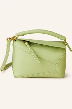 Loewe Torebka Puzzle Edge Mini gruen