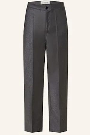 Rohe Róhe Spodnie Regular Fit grau
