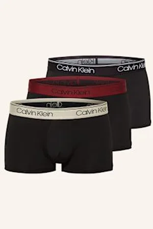 Calvin Klein Bokserki Micro Stretch Low Rise, 3 Szt. rot