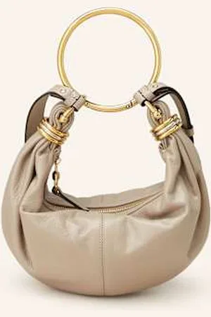 Chloé Torebka Hobo Bracelet grau