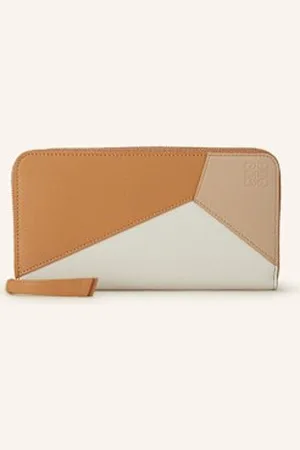 Loewe Portfel Puzzle beige