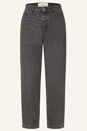 Ami Jeansy Slim Fit schwarz