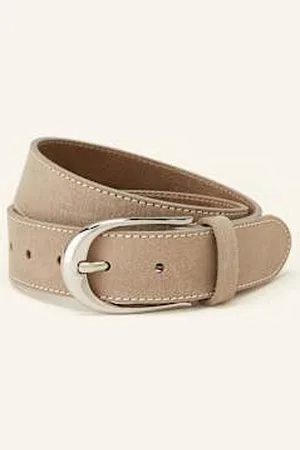 CONDOR Pasek Skórzany beige