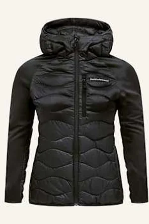 Peak Performance Hybrydowa Kurtka Puchowa Helium schwarz