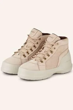 Moon Boot Botki Sznurowane Luna Trek beige