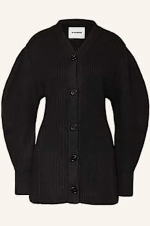 Jil Sander Kardigan schwarz