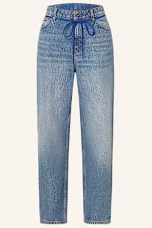 Hugo Blue Jeansy Straight Leni blau