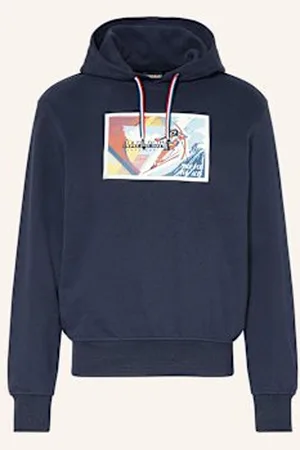Napapijri Bluza Z Kapturem Portalet blau