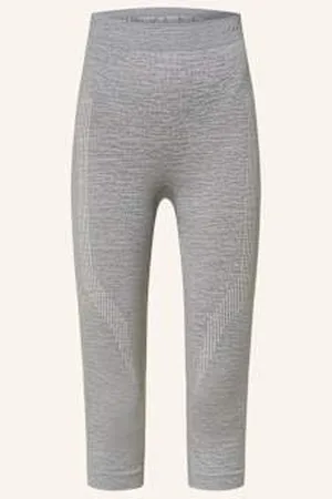 Falke Getry Funkcyjne Wool-Tech Ze Skróconymi Nogawkami, Z Wełną Merino grau