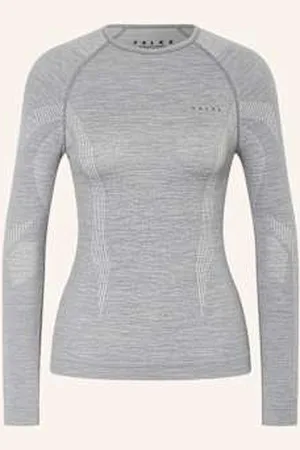 Falke Koszulka Funkcyjna Wool-Tech Z Wełną Merino grau