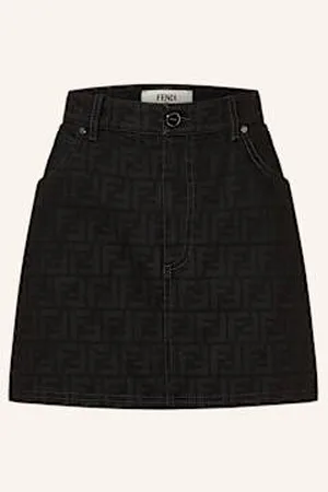 Fendi Spódnica schwarz