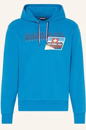 Napapijri Bluza Z Kapturem Portalet blau