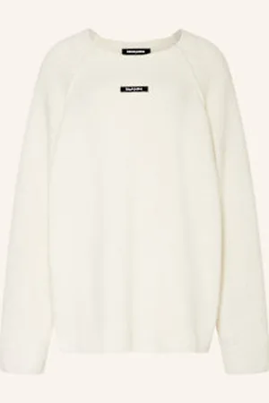 Black Palms Sweter Oversize Maexin beige