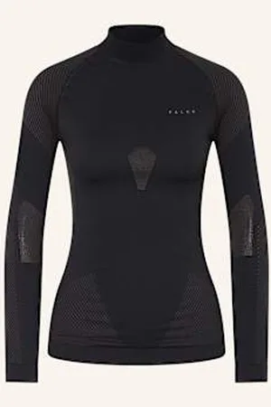 Falke Koszulka Funkcyjna Warm schwarz