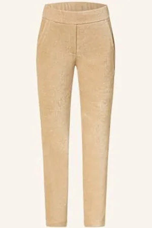 CATNOIR Spodnie Sztruksowe beige
